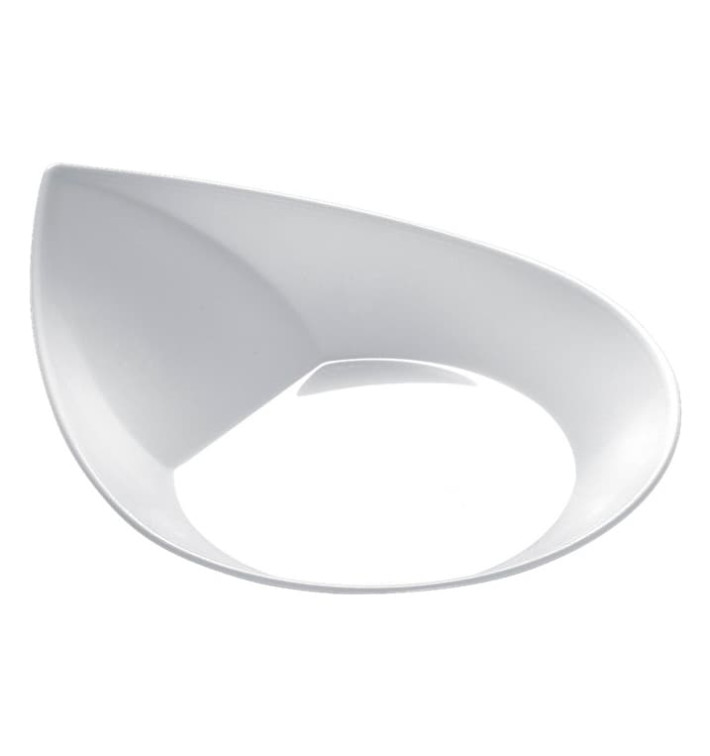 Prato Degustação Smart Branco 8,6x7,1 cm (500 Uds)