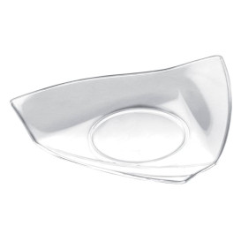 Prato Degustação Vela Transparente 8,5x8,5 cm (500 Unidades)