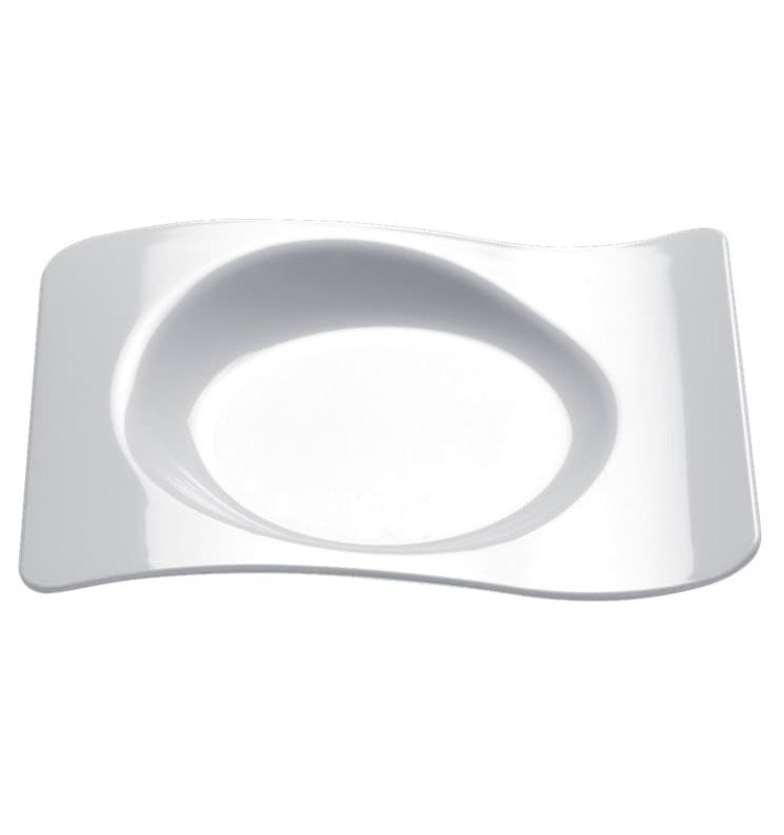 Prato Degustação Forma Branco 8,0x6,6 cm (50 Uds) Prato Degustação Forma Branco 8,0x6,6 cm (50 Uds)