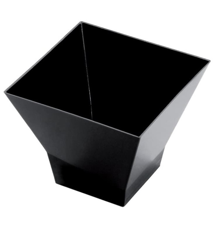 Copo Degustação Pagoda Preto 120ml (500 Uds) Copo Degustação Pagoda Preto 120ml (500 Uds)