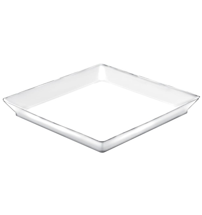 Bandeja Degustação Medium Branco 13x13 cm (12 Uds) Bandeja Degustação Medium Branco 13x13 cm (12 Uds)