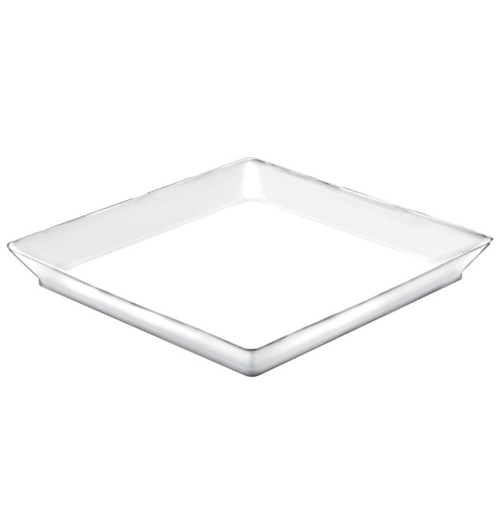 Bandeja Degustação Medium Branco 13x13 cm (192 Uds)