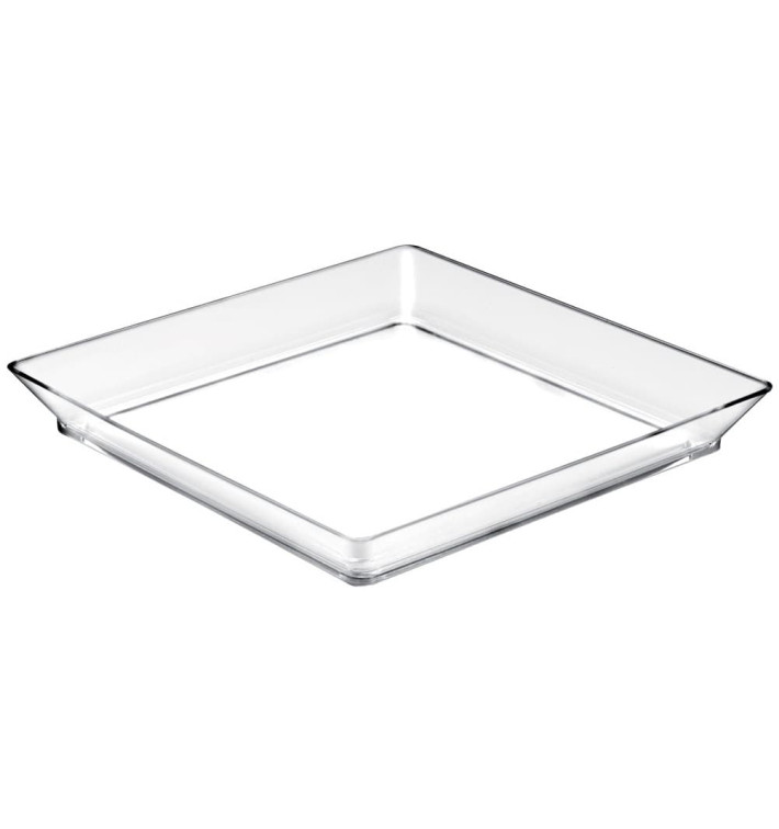 Bandeja Degustação Medium Transp. 13x13 cm (12 Uds) Bandeja Degustação Medium Transp. 13x13 cm (12 Uds)