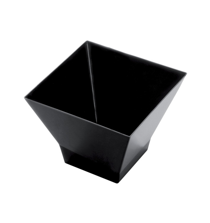 Tigela Degustação Pagoda Medium Preto 200 ml (12 Uds) Tigela Degustação Pagoda Medium Preto 200 ml (12 Uds)
