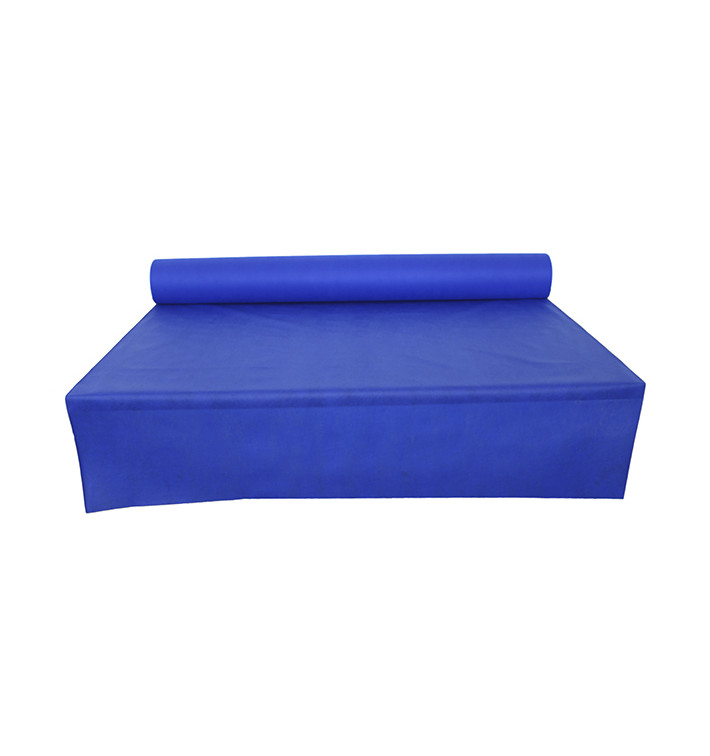 Toalha em Rolo Não Tecido Azul Royal 1,2x50m 50g (1 Ud) Toalha em Rolo Não Tecido Azul Royal 1,2x50m 50g (1 Ud)