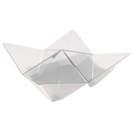 Copo Degustação Origami PS Trasparente 103x103mm (25 Uds)