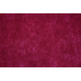 Toalha em Rolo Não Tecido Bordeaux desenho "Espiral" 1,2x48m 50g (1 Ud)