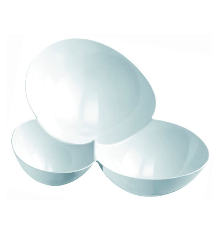 Tigela Degustação Molecola Branco 100ml (25 Uds) Tigela Degustação Molecola Branco 100ml (25 Uds)