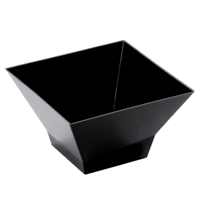 Tigela Degustação Pagoda Preto 350 ml (12 Uds) Tigela Degustação Pagoda Preto 350 ml (12 Uds)