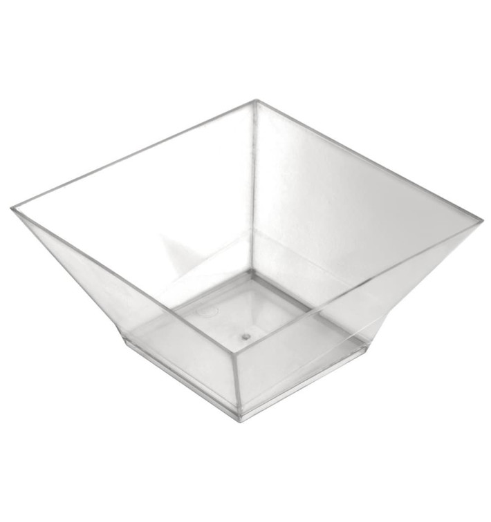 Tigela Degustação Pagoda Transp. 500ml 124x124x65 mm (10 Uds) Tigela Degustação Pagoda Transp. 500ml 124x124x65 mm (10 Uds)
