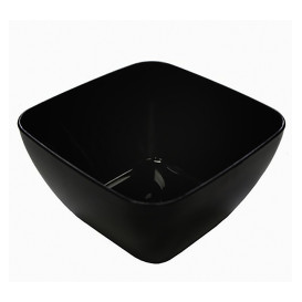 Tigela Degustação de Plástico Preto 5x5x3cm 75ml (20 Uds)