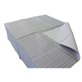 Toalha Papel Cortado Mesa 1x1m "Basic Preto" 37g (400 Uds)