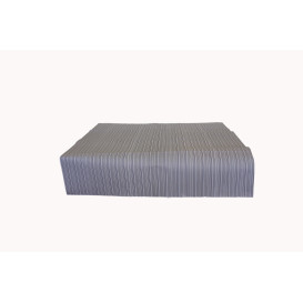 Toalha Papel Cortado Mesa 1x1m "Basic Preto" 37g (400 Uds)