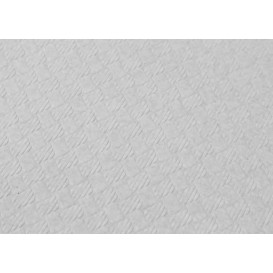 Toalha de Papel Cortado Mesa Branco 1x1m 40g (480 Uds)