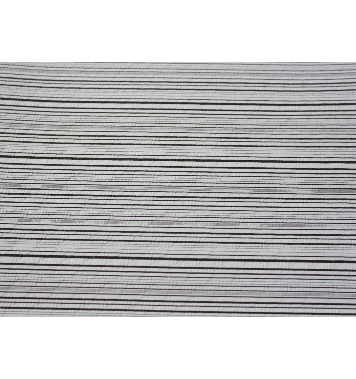 Toalha Papel Cortado Mesa 1x1m "Basic Preto" 37g (400 Uds) Toalha Papel Cortado Mesa 1x1m "Basic Preto" 37g (400 Uds)