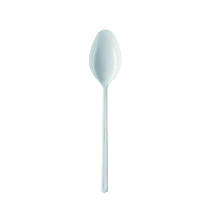 Colher Degustação Mini Spoon Branco 100 mm (50 Uds)