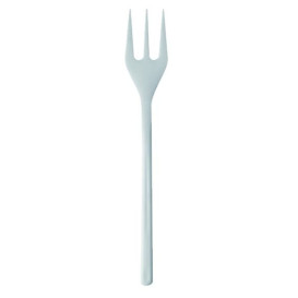 Mini Garfo Plastico Degustação Branco 100 mm (1500 Uds)