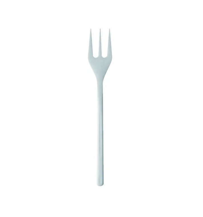Mini Garfo Plastico Degustação Branco 100 mm (1500 Uds) Mini Garfo Plastico Degustação Branco 100 mm (1500 Uds)
