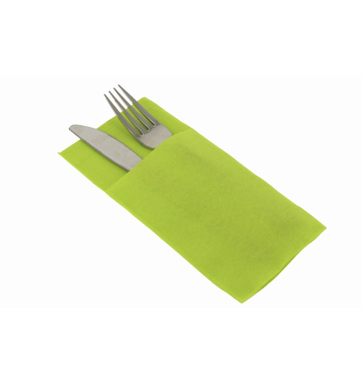 Guardanapos Kanguro Papel 40x40cm Verde Lima (960 Uds) Guardanapos Kanguro Papel 40x40cm Verde Lima (960 Uds)
