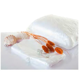 Lençol de Transpiraçao em Polietileno 190x205cm Trasparente (300 Uds)