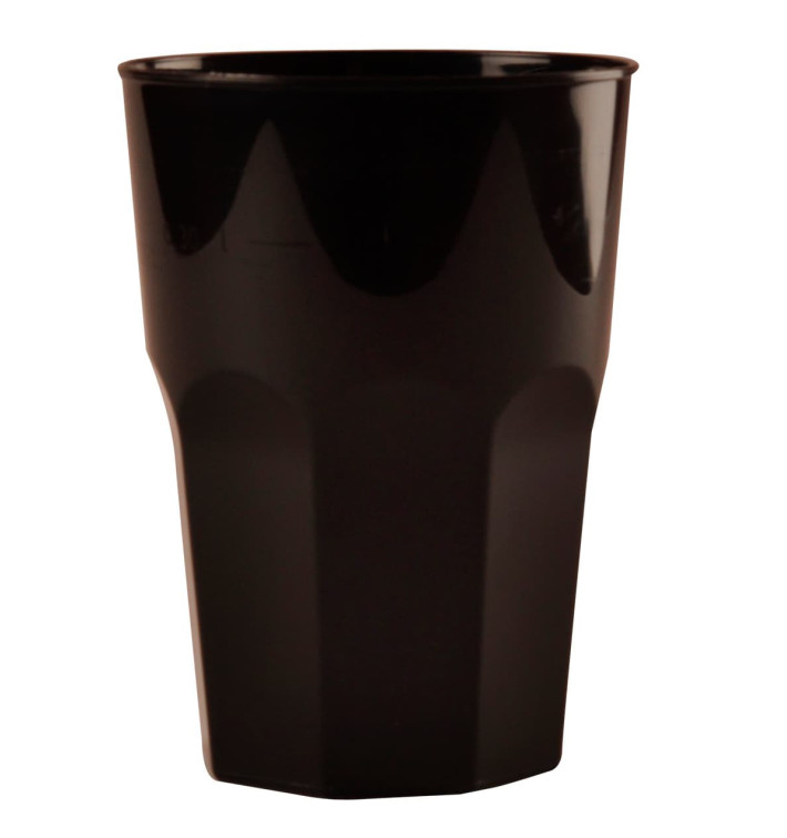 Copo Plastico para Coctel Preto PP Ø84mm 270ml (20 Uds) Copo Plastico para Coctel Preto PP Ø84mm 270ml (20 Uds)
