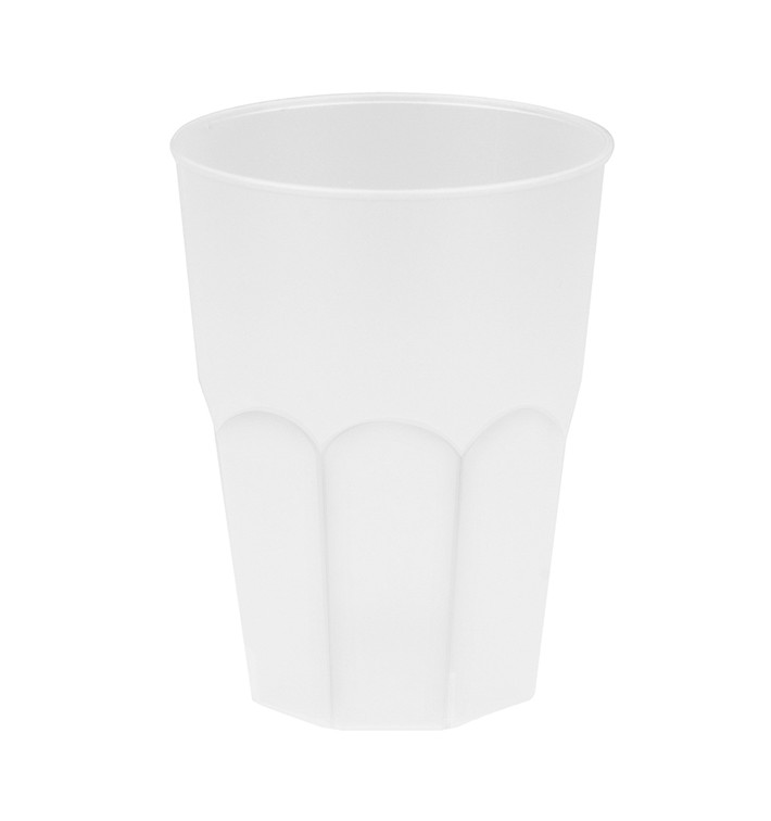 Copo Plastico "Frost" Branco PP 350ml (420 Uds) Copo Plastico "Frost" Branco PP 350ml (420 Uds)