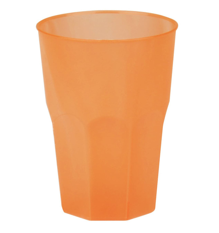 Copo Plastico "Frost" Laranja PP 350ml (420 Uds) Copo Plastico "Frost" Laranja PP 350ml (420 Uds)
