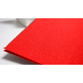 Guardanapos de Papel 40x40cm Vermelho (50 Uds)