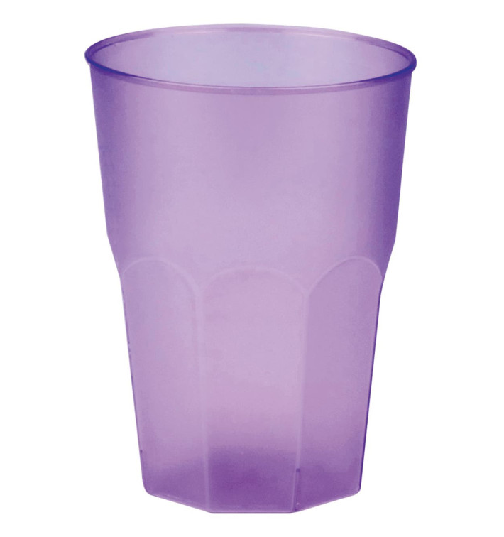 Copo Plastico "Frost" Lilás PP 350ml (420 Uds) Copo Plastico "Frost" Lilás PP 350ml (420 Uds)