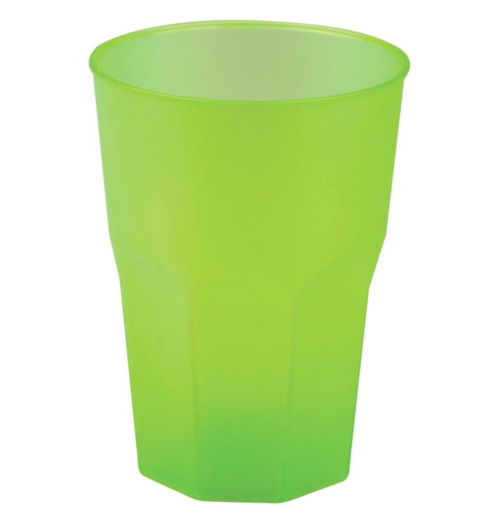 Copo Plastico "Frost" Verde Limão PP 350ml (420 Uds) Copo Plastico "Frost" Verde Limão PP 350ml (420 Uds)