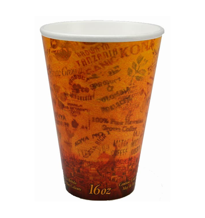 Copo Termico Fusion "Escape" 16Oz/473ml Ø9,4cm (25 Uds) Copo Termico Fusion "Escape" 16Oz/473ml Ø9,4cm (25 Uds)