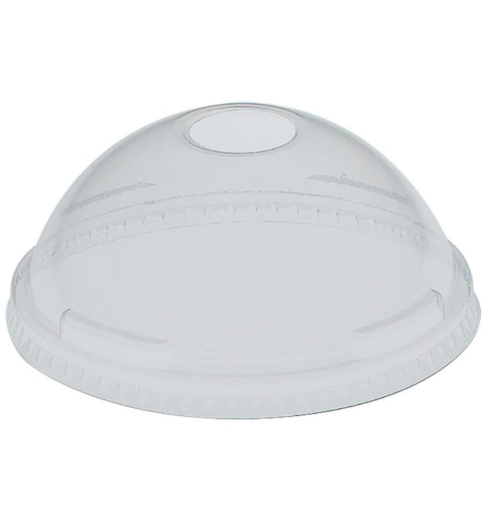 Tampa Cúpula Perfurada PET Cristal Ø7,3cm (2500 Uds) Tampa Cúpula Perfurada PET Cristal Ø7,3cm (2500 Uds)
