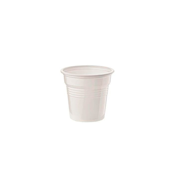 Copo de Plastico PS Branco 80ml Ø5,7cm (50 Unidades)