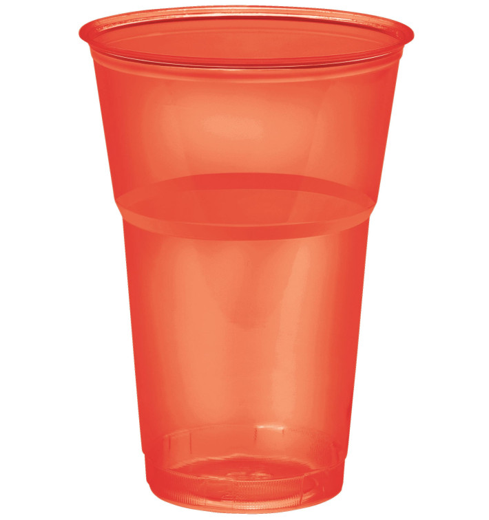 Copo Plastico "Diamant" Vermelho PS Cristal 250ml Ø7,2cm (10 Uds) Copo Plastico "Diamant" Vermelho PS Cristal 250ml Ø7,2cm (10 Uds)