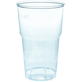 Copo Plastico PS Cristal Transparente 490ml Ø9,0cm (1.000 Unidades)