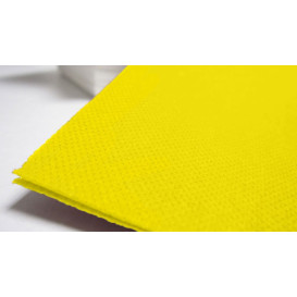 Guardanapos de Papel 40x40cm Amarelo (1.200 Uds)