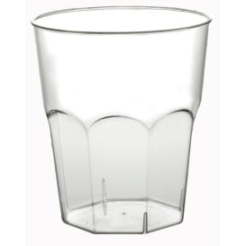 Copo Plastico para Coctel Transp. PS Ø73mm 200ml (50 Uds)