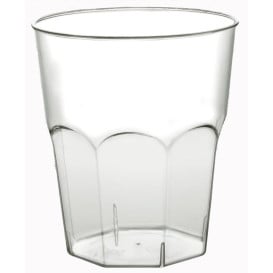 Copo Plastico para Coctel Transp. PS  Ø73mm 220ml (50 Uds)