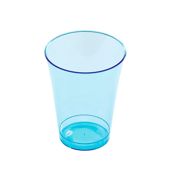 Copo de Plastico PS Turquesa 230ml (10 Uds) Copo de Plastico PS Turquesa 230ml (10 Uds)