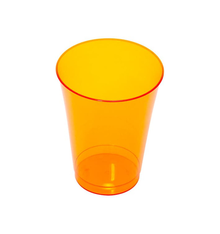 Copo de Plastico PS Laranja 230ml (150 Uds) Copo de Plastico PS Laranja 230ml (150 Uds)