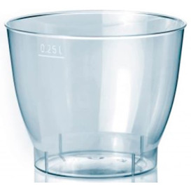 Copo Plastico Cristal Cool Cup PS 250ml (25 Uds)