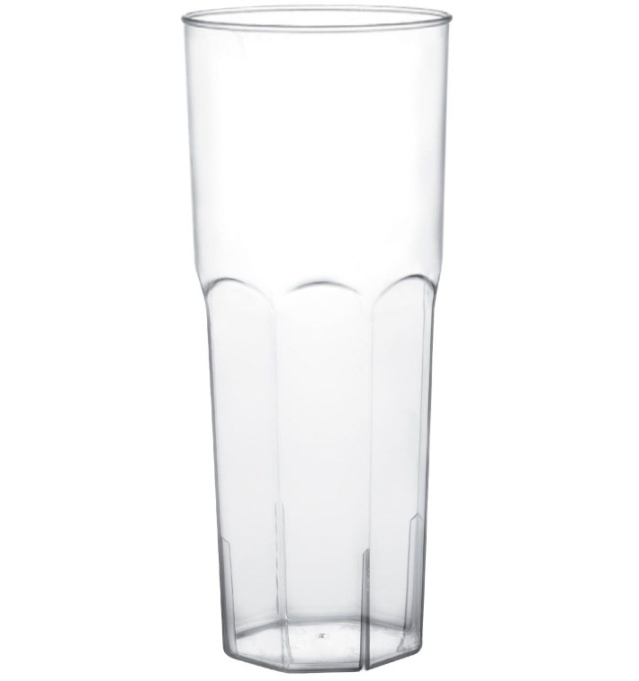 Copo Plastico Tubo Transp. PS Ø65mm 350ml (10 Uds) Copo Plastico Tubo Transp. PS Ø65mm 350ml (10 Uds)
