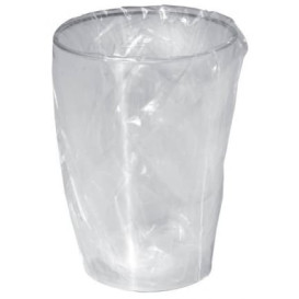 Copo Plastico Moon Embalados Transp. PS 230ml (50 Uds)