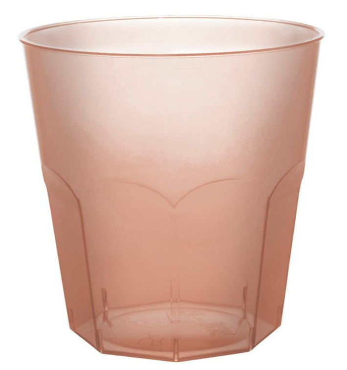 Copo Plastico Marrom Transp. PS Ø73mm 220ml (50 Uds) Copo Plastico Marrom Transp. PS Ø73mm 220ml (50 Uds)