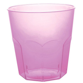 Copo Plastico Lilas Transp. PS  Ø73mm 220ml (1000 Uds)