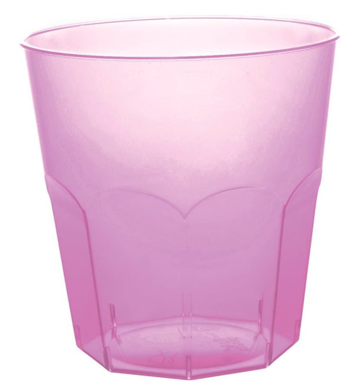 Copo Plastico Lilas Transp. PS Ø73mm 220ml (50 Uds) Copo Plastico Lilas Transp. PS Ø73mm 220ml (50 Uds)