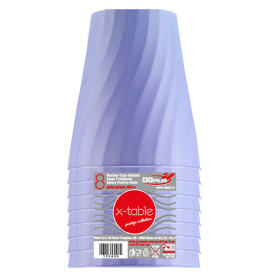 Copo de Plastico PP "X-Table" Violeta 320ml (128 Unidades)