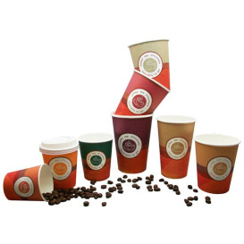 Copo de Cartão "Specialty to go" 12Oz/384ml Ø8,5cm (50 Uds)