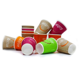 Copo de Cartão Enjoy 12Oz/360ml Ø9,0cm (680 Uds)