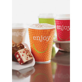 Copo de Cartão Enjoy 12Oz/360ml Ø9,0cm (680 Uds)